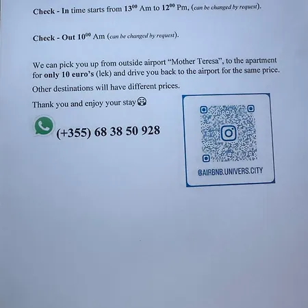 Bratti's Near Center And Mother Teresa Airport Appartement *