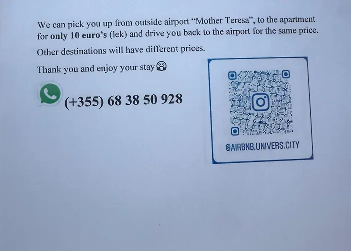 Bratti's Near Center And Mother Teresa Airport 公寓 *